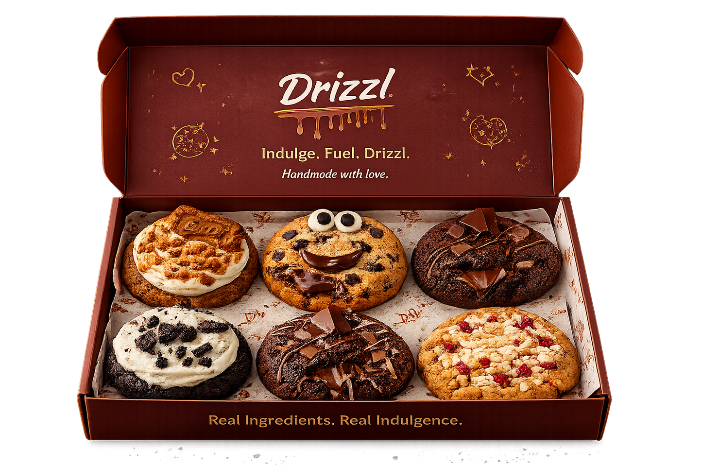 Drizzl Best Seller Box (6 Cookies)